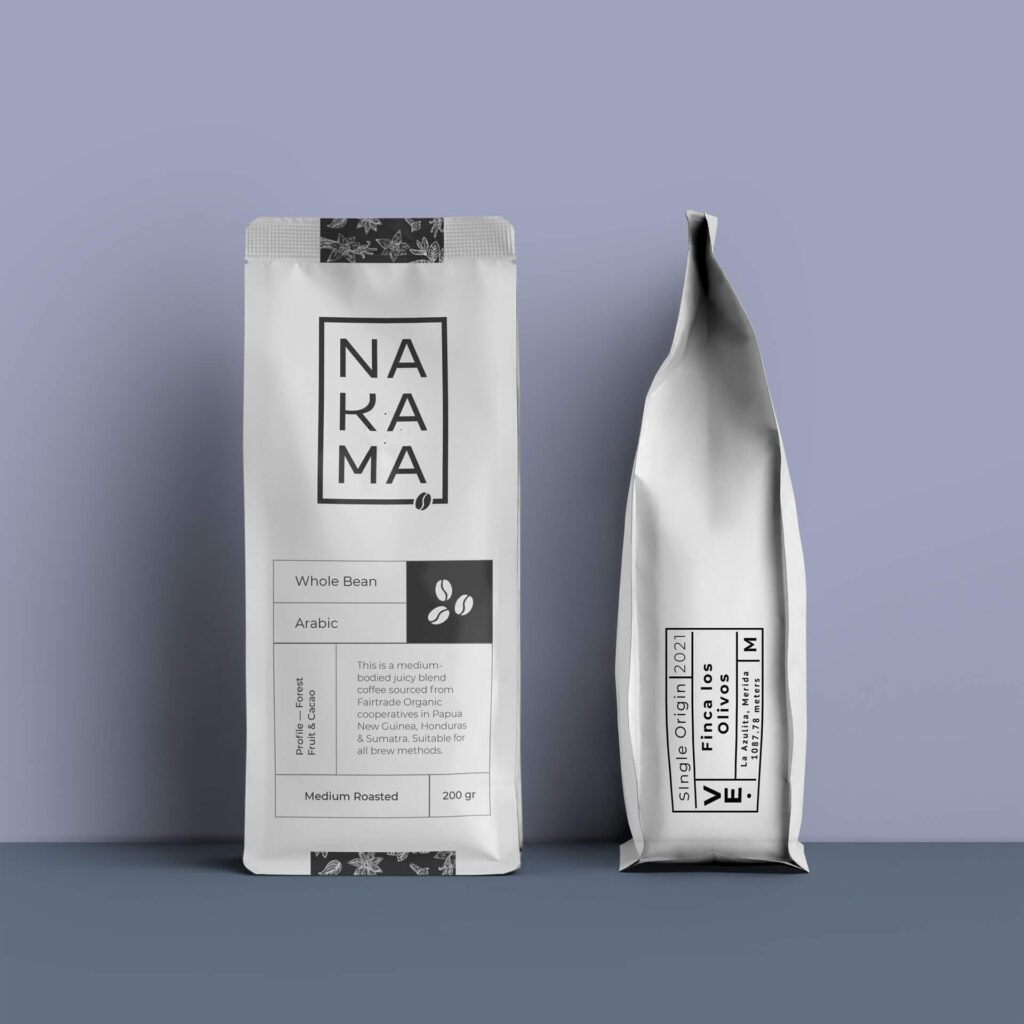 Coffee pouch whole bean